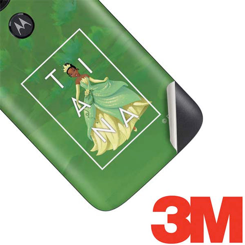 Disney Princess Tiana Floral Moto E5 Play Skin